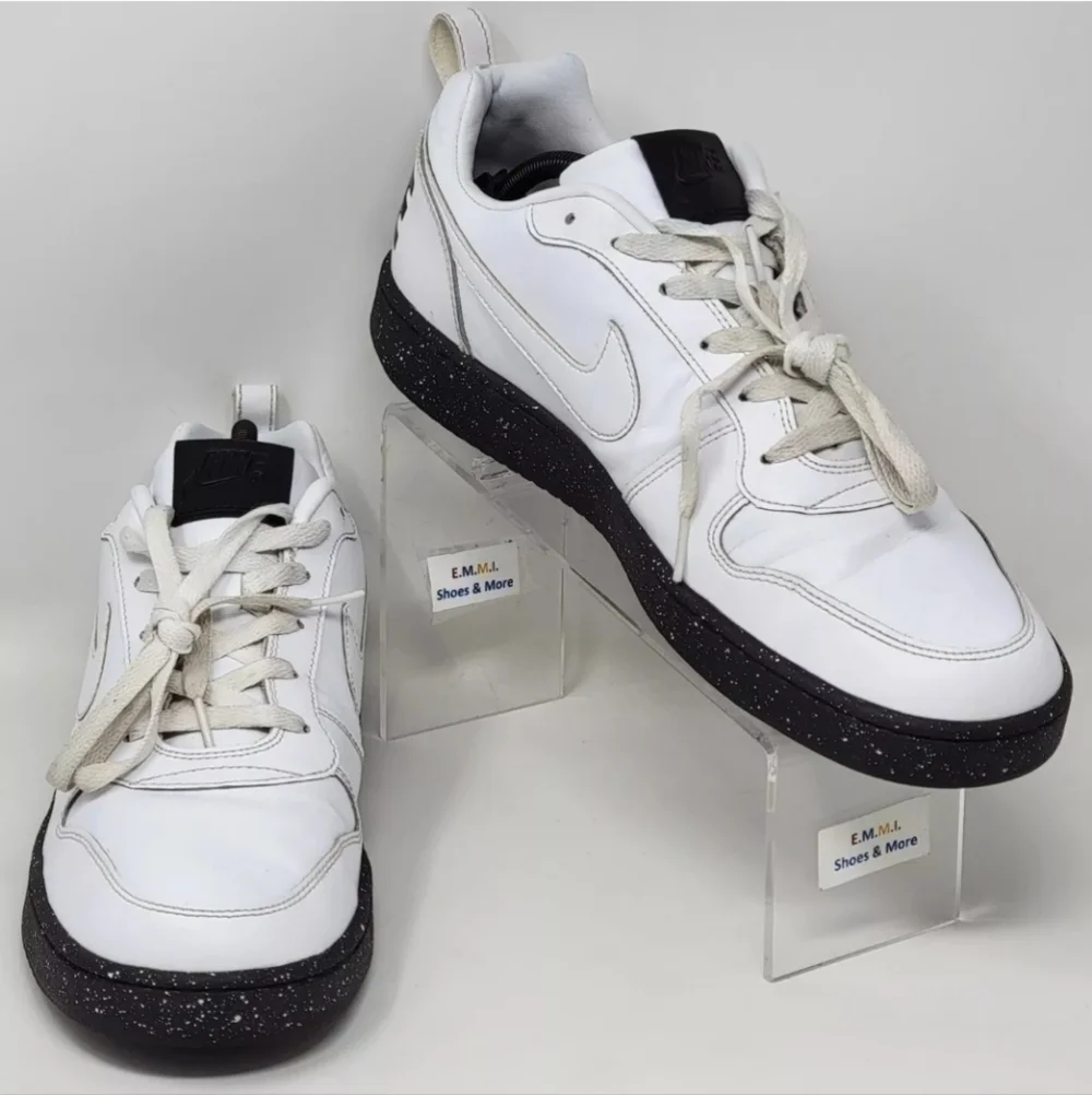 Nike Men's Court Borough Size 12 Low Se Coat Barlow White 916760-100 Pre-owned